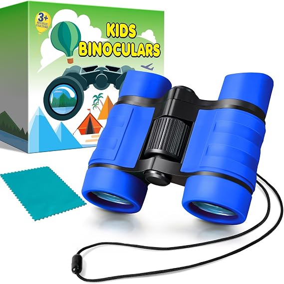 Binoculars for Kids, Kids Binoculars for 3-12 Boys Girls, Outdoor Toys