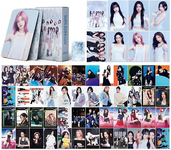 Baosai 55 Pcs Photocards Lomo Cards for Fans Collection