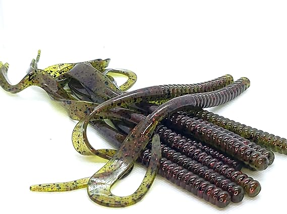 7" Curly Tail Worm - Qty 10/Pack