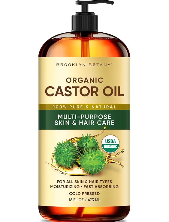 Brooklyn Botany Organic Castor Oil - 16 Fl Oz