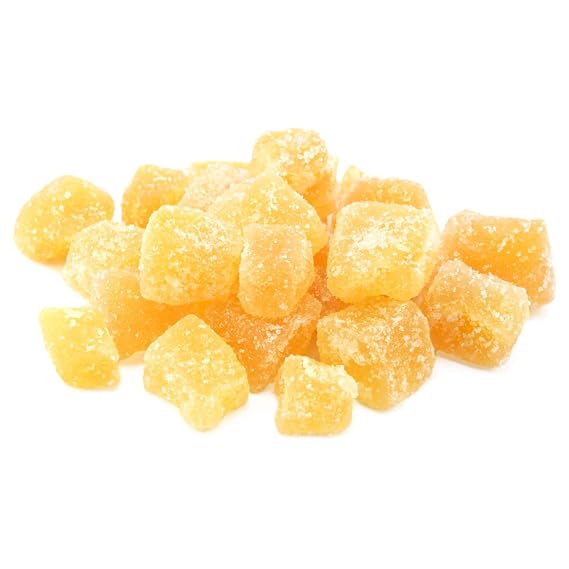 Anna and Sarah Organic Dehydrated Diced Ginger Pieces 8 Oz Resealable Bag