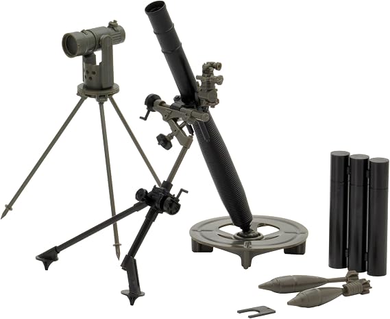 Tomytec Little Armory LD007: 81mm Mortar L16 Type Plastic Model Kit