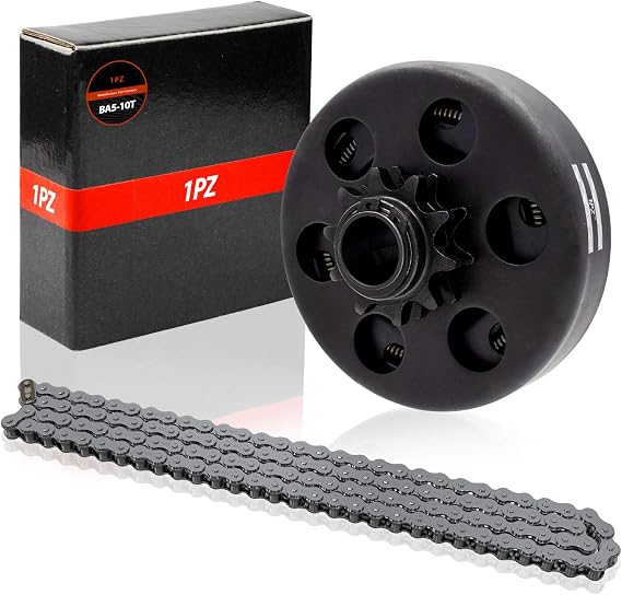 BA5-10T Centrifugal Clutch 3/4" Bore 10T #40/41/420 Chain for Go Kart Lawnmower Mini Bike Baja MB165 MB200 6.5HP Upgrade predator 212
