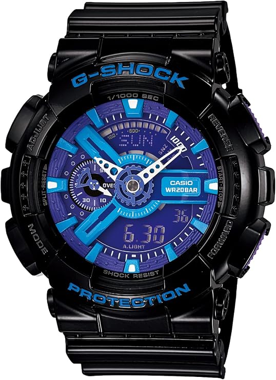 Casio G-shock Hyper Colors Japanese Limited Model [ Ga-110hc-1ajf ]