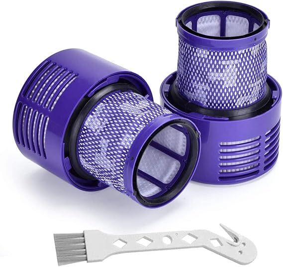 Dyson V10 SV12 serisi elektrikli süpürge için yıkanabilir yedek filtre, yedek HEPA posta motor filtresi Dyson V10 Cyclone hayvan Absolute Total Clean Motorhead SV12, DY#969082-01 ile uyumlu