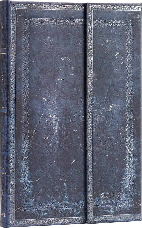 Paperblanks 12 Month Planners 2023 Inkblot | Horizontal | Maxi (135 210 mm)