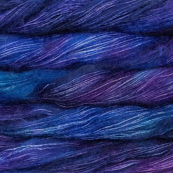 Malabrigo Mohair Hand Dyed Yarn (247 - Whales Road)