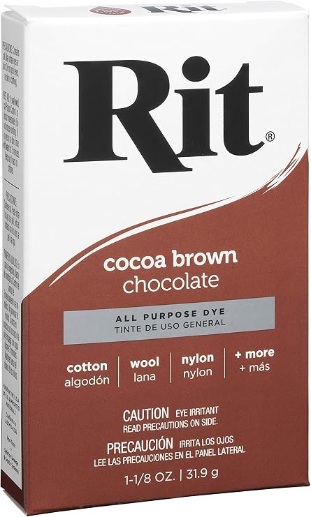 Rit All-Purpose Powder Dye, Cocoa Brown