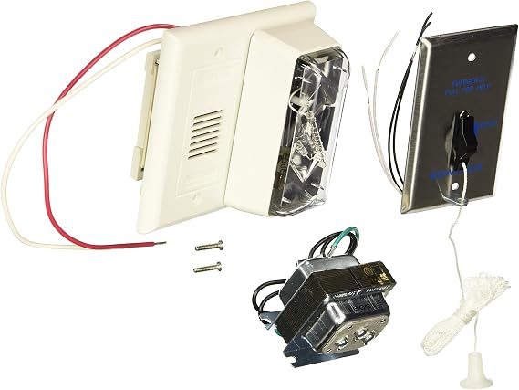 Edwards Signaling Horn and Strobe Kit, 24V AC, 82 dBA at 10 ft, Clear 6538-G5-1 Each