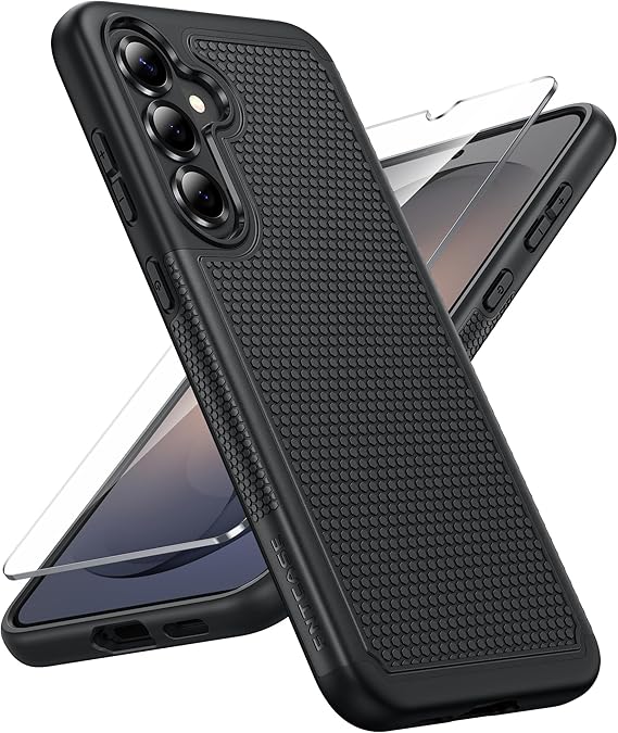 FNTCASE for Samsung Galaxy S26 Phone Case: Dual Layer Non Slip Protective