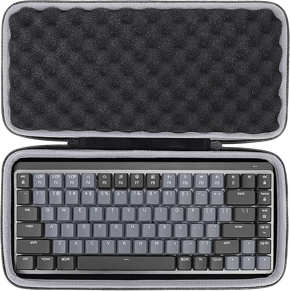 co2CREA Hard Case Compatible with Logitech MX Mechanical Mini Wireless Illuminated Keyboard (Case Only)