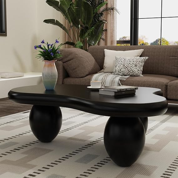 Modern Cloud Shape Low Coffee Table (D46IN)