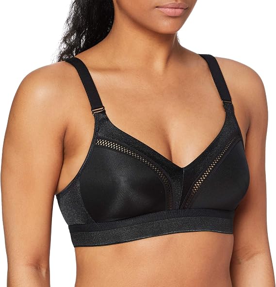 Triumph Tri-Action Workout N Sports Bra Black (0004) 42B CS