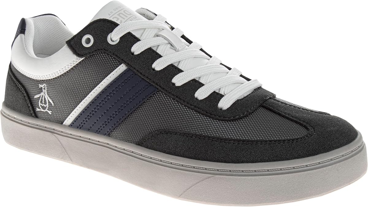 Original Penguin Men Casual Sneakers Stylish Low-Top Tennis Shoes Adults Size 8-12 US Men