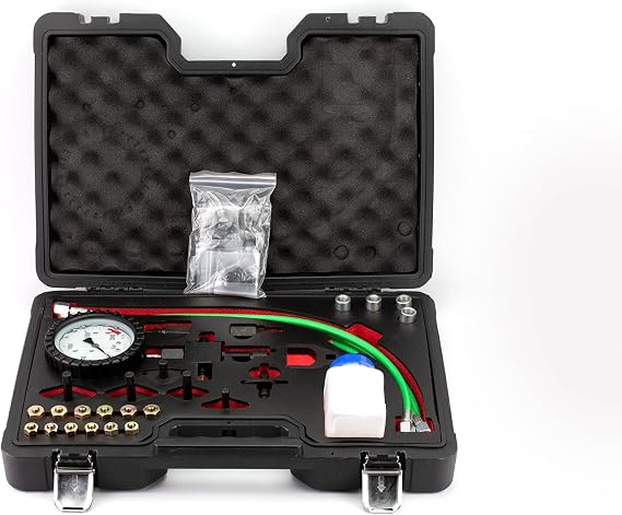 VCT Master Common Rail Diesel High Pressure 2000 Bar Tester Kit + Injector Pipe Blanks