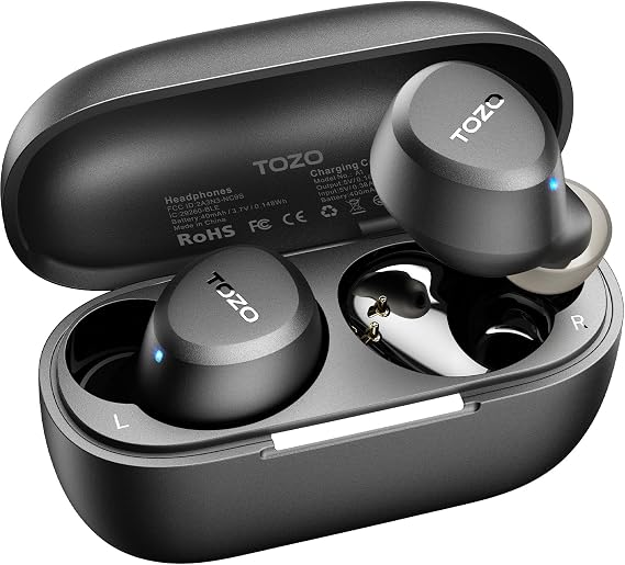 TOZO A1 Wireless Earbuds Bluetooth 5.3 Light Weight in Ear Headphones