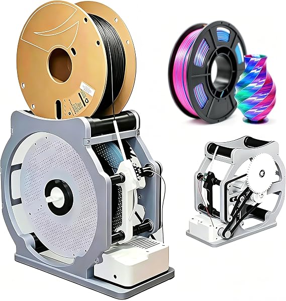 Automatic Electric 3D Filament Respooler