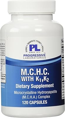 Progressive Labs MCHC with K1 and K2 Supplement, 120 Count