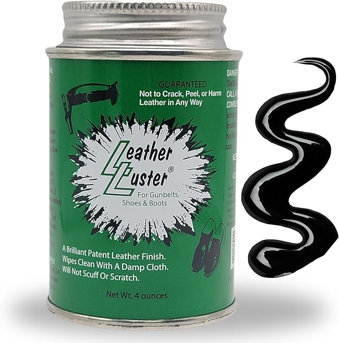 Leather Luster Patent Leather Polish, Cleaner and Conditioner | Made in the USA