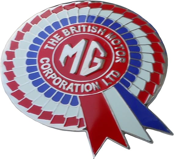 BMC British Motor Corportion MG Car Grille Badge