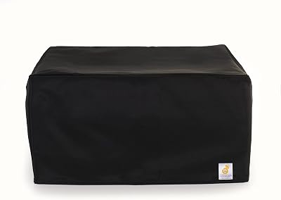 Printer Cover Compatible with Canon imagePROGRAF TC-21M Large Format Multi-function Printer, Black Nylon Double Stitched and Waterproof Printer Dust Cover by Perfect Dust Cover LLC
