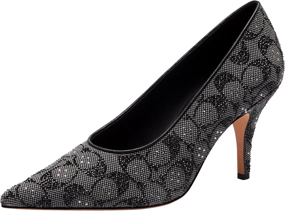 Coach Daisy Crystal Signature Jacquard Pumps