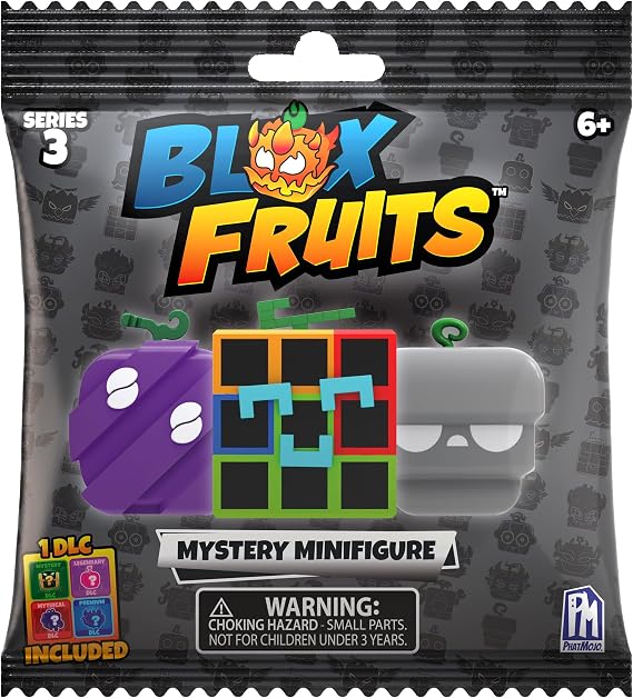 Blox Fruits - Mini Figuras Sorpresa Serie 3 | Figuras Coleccionables Surtidas Inspiradas en el Videojuego Roblox | Mini Toys para Niños, Fans y Coleccionistas