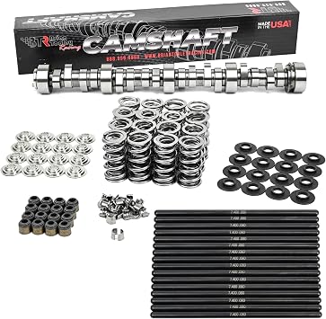 Brian Tooley Racing BTR LS1 Stage 3 Naturally Aspirated NA Camshaft, LS Dual Valve Spring Kit .660 Lift with Titanium Retainers & 7.400 LS Chromoly Pushrods -Fits LS1 LS2 LS6 5.3 5.7 6.0