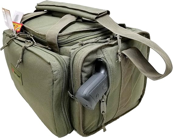 Explorer Large Padded Deluxe Tactical Range Bag Rangemaster Assault Sling Pack Shoulder
