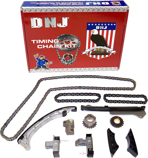 DNJ TK968 Timing Chain Kit for 2005-2018 Lexus, Toyota Avalon, Camry, ES350 2.5L-3.5L V6 24V DOHC 2499cc