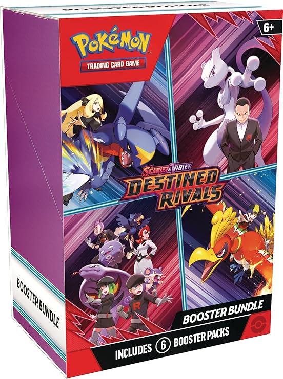Pokemon TCG Scarlet & Violet 10 Fate Rival Booster Bundle
