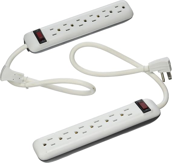 Power Zone OR7000X2 6 Outlet Power Strip