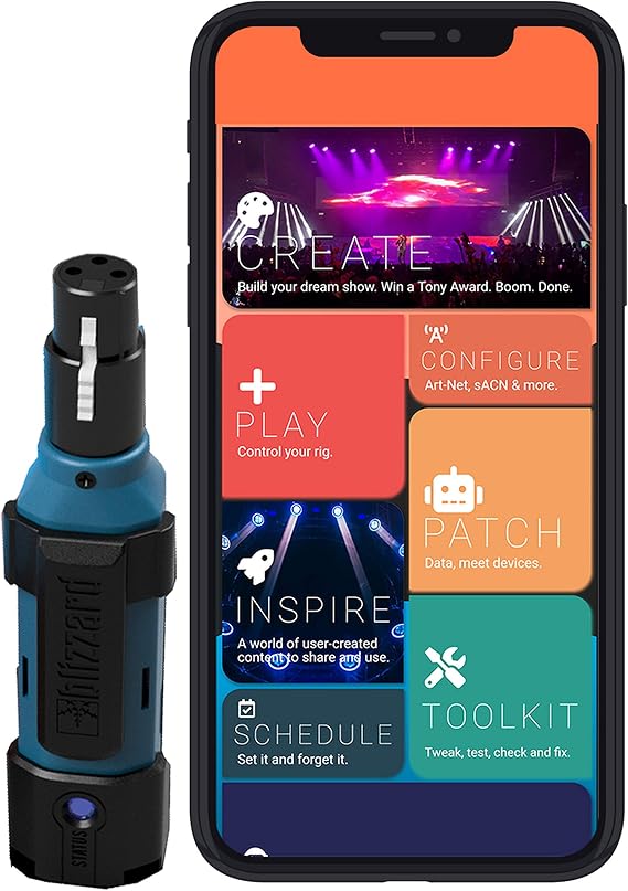 Blizzard 124252 Wi-Fi Based DMX Controller