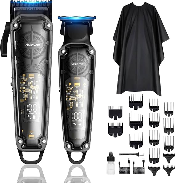 Hair Clippers for Men Barber Kit, Professional Hair Cutting Set