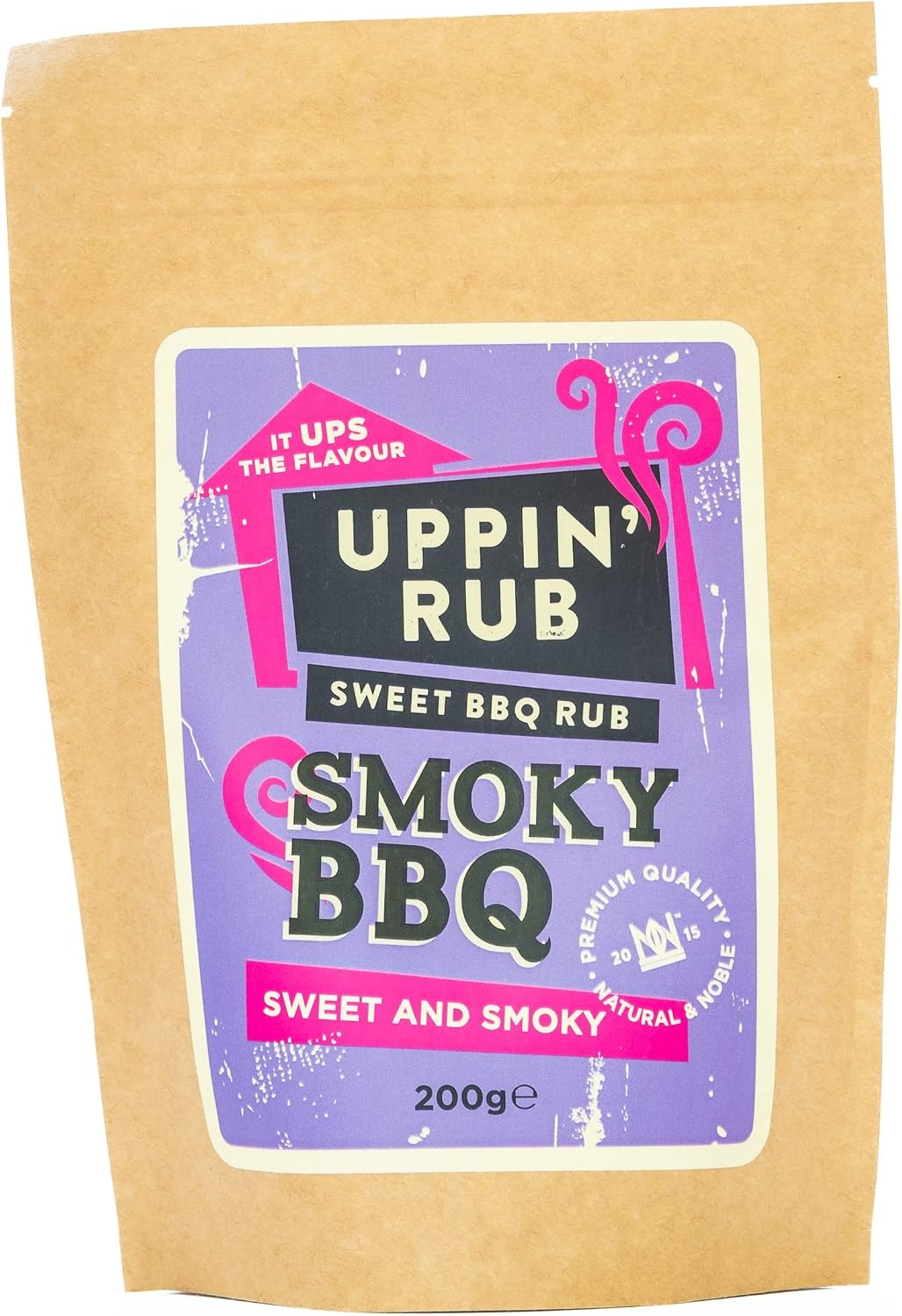 Uppin' Rubs - Gourmet Barbeque Seasonings & Rubs. for BBQ, Grill, Air Fryer and Oven. Smoky Barbecue Sweet Rub