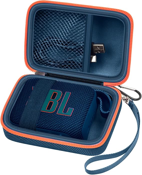 ALKOO Speaker Case for JBL Go 5/4/3, Case Only