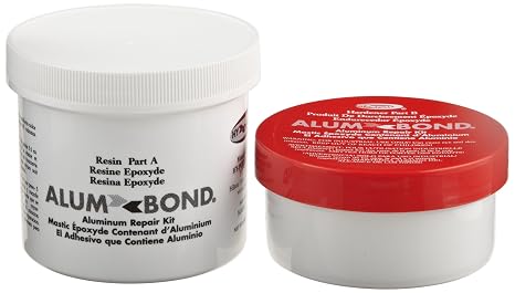 H-400 Alumbond 1 lbs Aluminum Putty Repair Kit