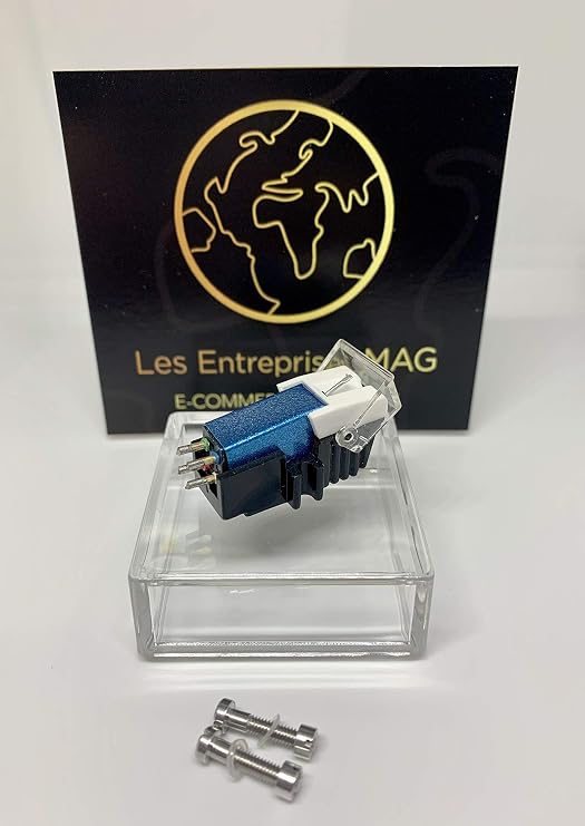 Cartridge + Diamond stylus for Garrard DD75, GT25P, GT250, GT35, DD131, DD132 Sea Blue
