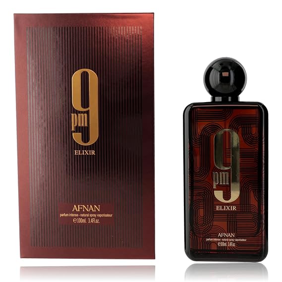 Bincolo 9 PM, Elixir Unisex Extrait de Parfum, 3.4 Fl. Oz 9PM