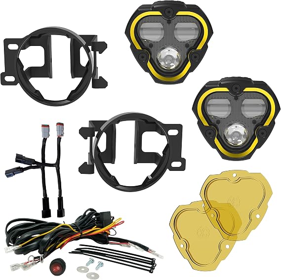 FLEX ERA 3 Dual Mode SAE Fog Lights - 2-Light Master Kit fits Tacoma/4Runner/Tundra