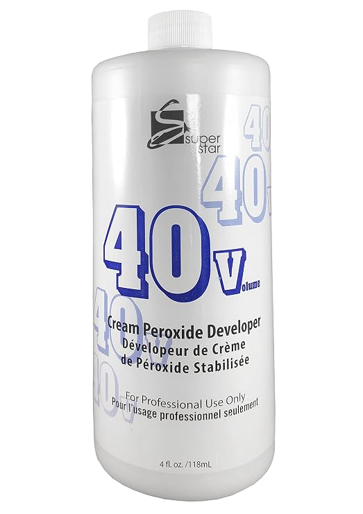 Super Star Cream Peroxide Developer, 4 Ounce