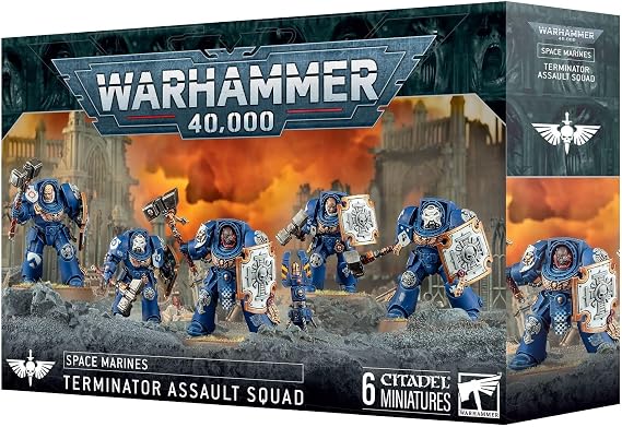 Warhammer 40K Space Marines Terminator Assault Squad - (2025 Edition)