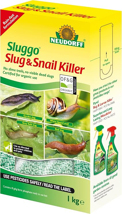 Neudorff Sluggo Slug & Snail Killer 1kg