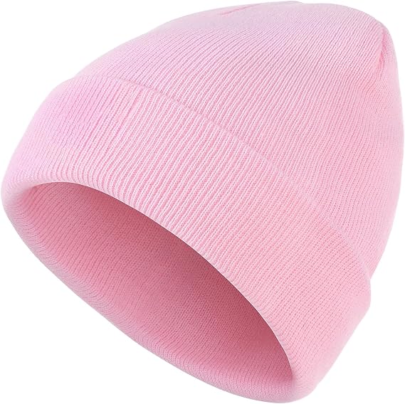 Zando Soft Toddler Kids Beanie 0-12 Years, Warm Knit Winter Hat