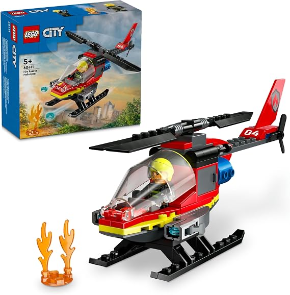 LEGO City İtfaiye Kurtarma Helikopteri 60411