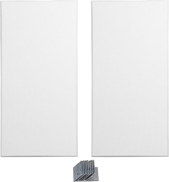 Primacoustic London Bass Trap White, Paintable Pair Acoustic Room Treatment