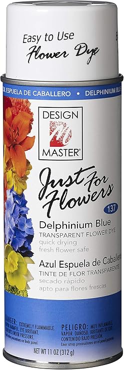 Design Master 137 Just for Flowers Spray Dye, Delphinium Blue