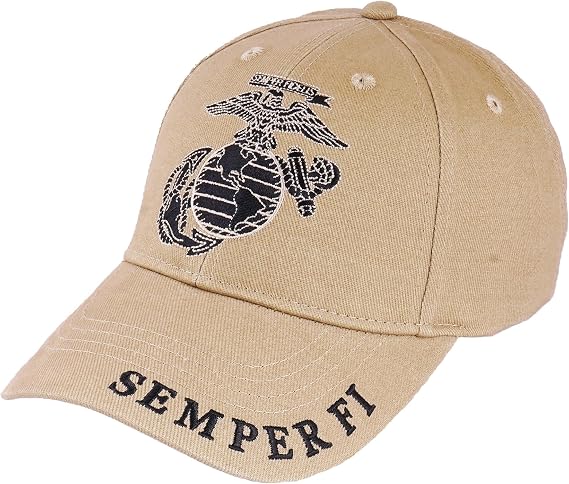 Trendy Zone 21 USMC Cap | Stylish Marine Corps Hat | Officially Licensed Caps | 100% Cotton | Stylish Baseball Hat