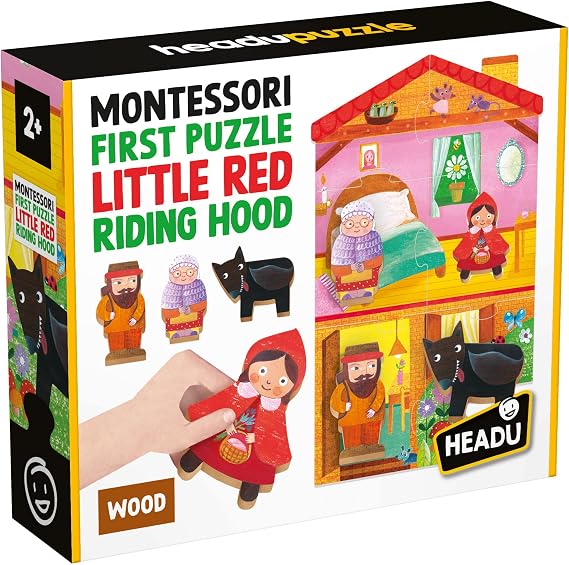 Headu MontessorÄ± FÄ±rst Puzzle LÄ±ttle Red RÄ±dÄ±ng Hood