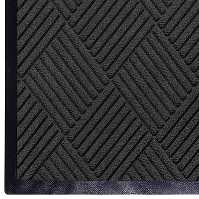 WaterHog Diamond-Pattern Commercial Grade Entrance Mat, IndoorOutdoor Floor Mat 3 Length x 2 Width, Charcoal by MA Matting